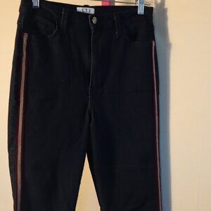 Letters to Juliet NWT Side Stripe Skinny Dark Wash Denim Jean Size 29